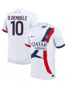 Muži Futbalové oblečenie Paris Saint-Germain Ousmane Dembele #10 2024-25 Krátky Rukáv - Preč